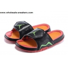 Jordan Hydro 7 Retro Slides Black Volt Mens Sandals