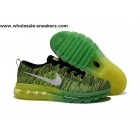 Nike Flyknit Max Green Mens Running Shoes