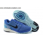 Nike Flyknit LunarGlide 7 Blue Mens Running Shoes