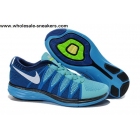Nike Flyknit Lunar 2 Blue Black Mens Running Shoes