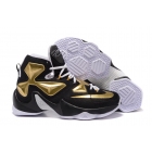 Nike LeBron 13 Black Gold Mens Basketball Shoes