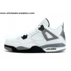 Air Jordan 4 Retro White Grey Cement