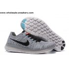 Nike Free Flyknit 5.0 Grey Mens Running Shoes