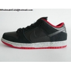 Mens & Womens Nike SB Dunk Low Black Red Cement