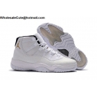 Air Jordan 11 White OVO Mens Basketball Shoes