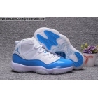 Mens & Womens Air Jordan 11 UNC University Blue White