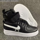 Mens & Womens Nike Special Field Air Force 1 Black White Boots