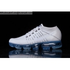 Nike Air VaporMax Flyknit White Mens Running Shoes