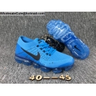 Nike Air VaporMax Flyknit Blue Black Mens Running Shoes