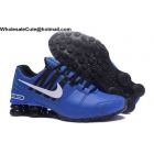 Nike Shox Avenue Blue Black White Mens Running Shoes