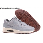 Womens Nike Air Max 90 Premium Grey Sail