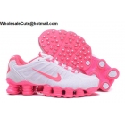 Womens Nike Shox TLX Running Shoes White Pink