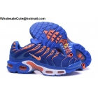 Nike Air Max Plus TN Mens Running Shoes Blue Orange