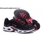 Nike Air Max Plus TN Mens Running Shoes Black Red White
