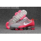 Womens Nike Air VaporMax Running Shoes Grey Pink White