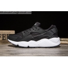 Mens & Womens Nike Air Huarache Black White Shoes