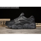 Mens & Womens Nike Air Huarache Black Running Shoes