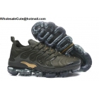 Mens Nike Air Vapormax Plus Cargo Khaki Metallic Gold Size US7 - US13