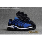 Nike Air Vapormax Plus Mesh Blue White Black Mens Shoes