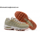 Nike Air Max 95 Essential Khaki White Womens Shoes