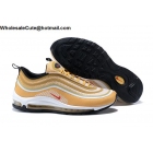 Nike Air Max 97 Ultra 17 Gold White Mens Shoes