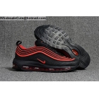 Nike Air Max 97 Black Red Mens Size US7 - US13