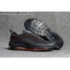 Nike Air Max 97 Black Orange Mens Size US7 - US13