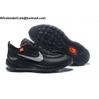 Mens & Womens Off White x Nike Air Max 97 Black