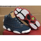 Levis Air Jordan 13 Denim Blue Mens Shoes