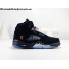 Air Jordan 5 Paris Saint Germain Black Mens Shoes