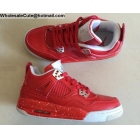 Air Jordan 4 Retro Red White Womens Shoes