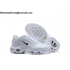 Nike Air Max Plus Premium White Black Mens Shoes