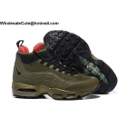 Mens Nike Air Max 95 Sneakerboots Dark Loden Olive Green