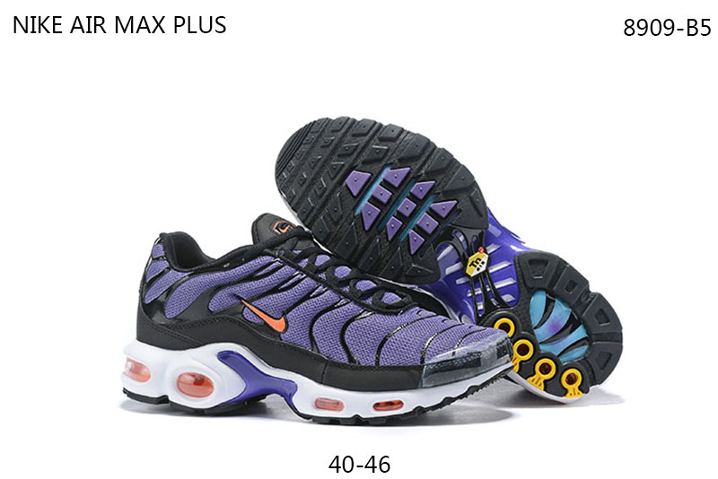 nike tn black purple