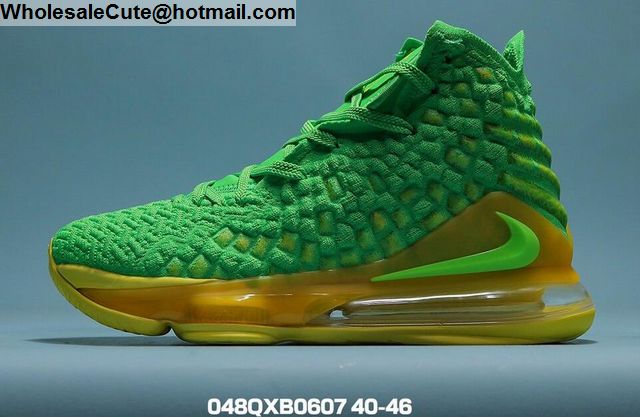 lebron 17 green