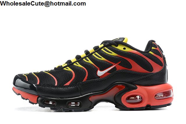 nike tn black and yellow
