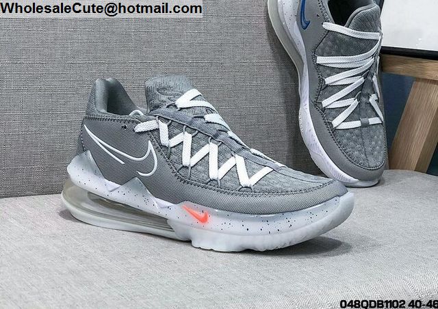nike lebron 17 low grey
