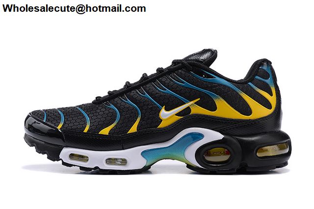 nike air max plus yellow black