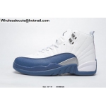 Air Jordan 12 French Blue Mens Basketball Shoes