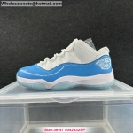 Mens & Womens Air Jordan 11 Low UNC University Blue White