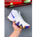 Mens Nike Kyrie 4 NCAA Tournament White Multi Color