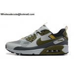 Mens Nike Air Max 90 Drift Light Smoke Grey Olive Green