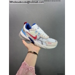 Mens & Womens Nike V2K Run Metallic Silver Gym Red University Blue