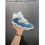 Mens & Womens Air Jordan 4 Retro Denim Worn Blue