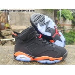 Mens Air Jordan 6 Retro Black Orange
