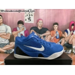Mens & Womens Nike Kobe 9 Elite Low Protro Game Royal White
