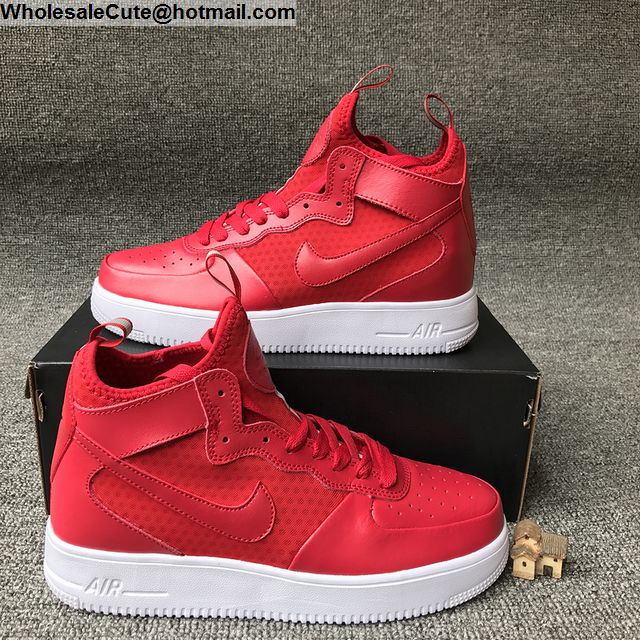 Nike Air Force 1 UltraForce Mid Red