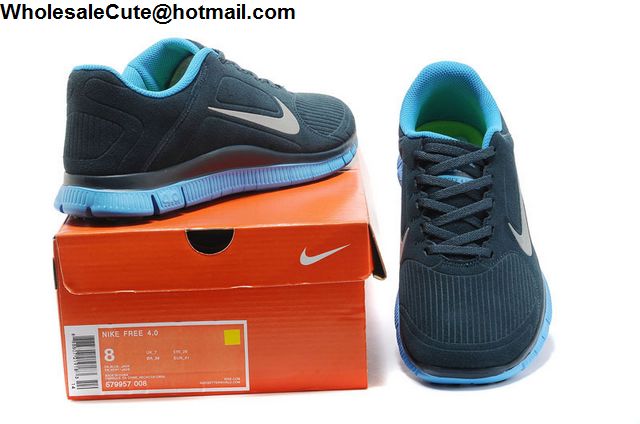 Nike Free 4.0 Suede Navy