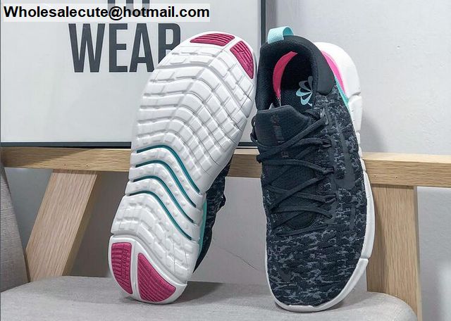 Nike Free 5.0 Black Blue Pink