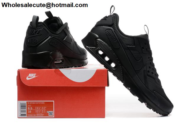 nike air max 90 triple black